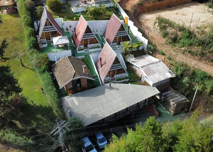 Villa Valentina Chales Com Lareira E Churrasqueira Campos do Jordão